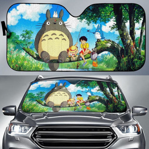 Totoro And Friends Auto Sun Shade Universal Fit 111204 - CarInspirations
