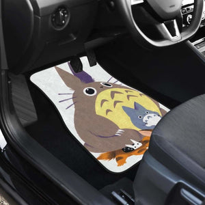 Totoro Car Floor Mats 2 Universal Fit - CarInspirations