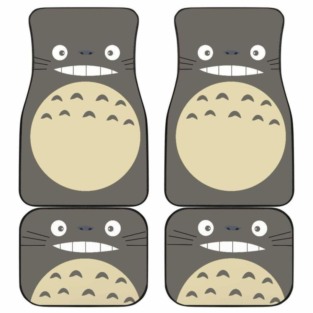 Totoro Car Floor Mats 4 Universal Fit - CarInspirations