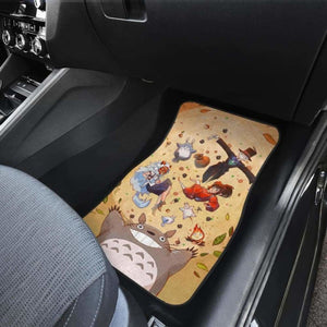 Totoro Car Floor Mats 7 Universal Fit - CarInspirations
