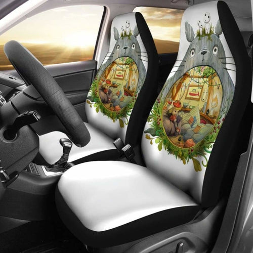 Totoro Ghibli Studio Car Seat Covers Universal Fit 051012 - CarInspirations