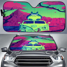 Load image into Gallery viewer, Totoro Smile Car Sun Shades 918b Universal Fit - CarInspirations