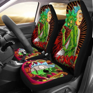 Toxic Rick Funny Rick & Morty Car Seat Covers Universal Fit 194801 - CarInspirations