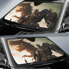 Load image into Gallery viewer, Transformer Dinosaur T-Rex Car Sun Shade Universal Fit 225311 - CarInspirations