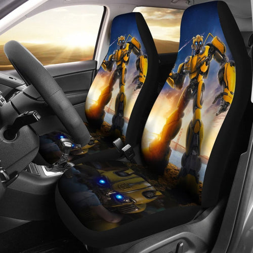 Transformers Deluxe Bumblebee Costume Car Seat Covers Lt03 Universal Fit 225721 - CarInspirations