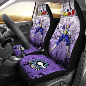 Trunks Dragon Ball Z Car Seat Covers Manga Mixed Anime Universal Fit 194801 - CarInspirations