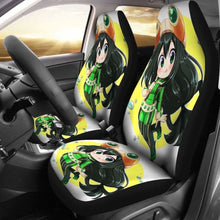 Load image into Gallery viewer, Tsuyu Chibi Car Seat Covers Universal Fit 051012 - CarInspirations