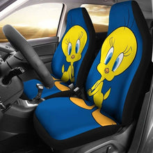 Load image into Gallery viewer, Tweety Bird In Blue Theme Car Seat Covers Universal Fit 051012 - CarInspirations