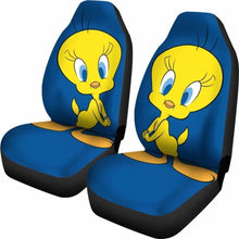 Load image into Gallery viewer, Tweety Bird In Blue Theme Car Seat Covers Universal Fit 051012 - CarInspirations