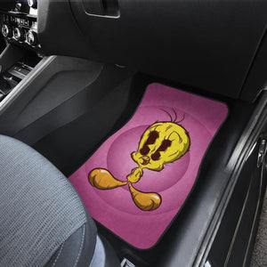 Tweety Car Floor Mats Looney Tunes Cartoon Fan Gift H200212 Universal Fit 225311 - CarInspirations