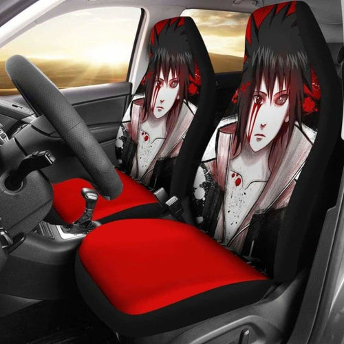 Uchiha Sasuke Car Seat Covers Universal Fit 051012 - CarInspirations