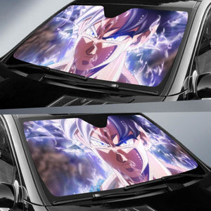 Ultra Instinct Goku Dragon Ball Super 4K Car Sun Shade Universal Fit 225311 - CarInspirations
