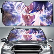 Load image into Gallery viewer, Ultra Instinct Goku Dragon Ball Super 4K Car Sun Shade Universal Fit 225311 - CarInspirations