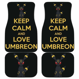 Umbreon Pokemon Car Floor Mats Universal Fit 051912 - CarInspirations