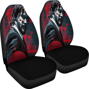 Untitled John Wick Art Poster 2020 Seat Covers Amazing Best Gift Ideas 2020 Universal Fit 090505 - CarInspirations