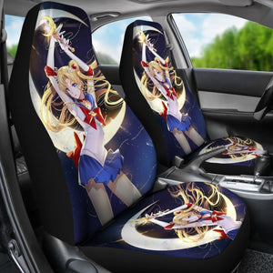 Usagi Tsukino Beauty Car Seat Covers Sailor Moon Manga Fan Gift H031620 Universal Fit 225311 - CarInspirations