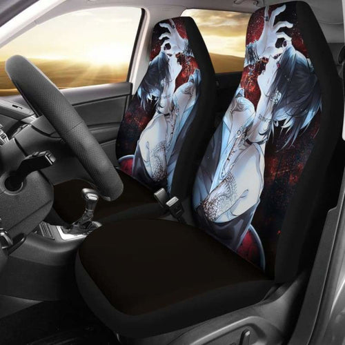 Uta Tokyo Ghoul Car Seat Covers Universal Fit 051312 - CarInspirations