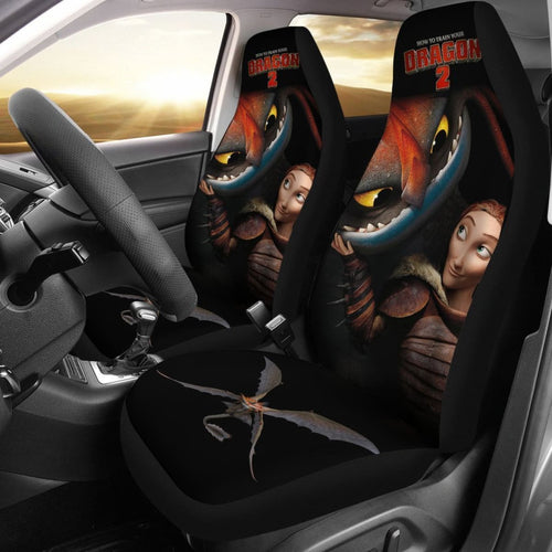 Valka How To Train Your Dragon 2 Car Seat Covers Lt03 Universal Fit 225721 - CarInspirations