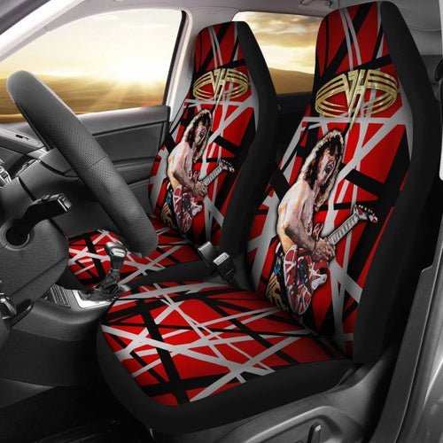 Van Halen Rock Band Car Seat Covers Lt04 Universal Fit 225721 - CarInspirations