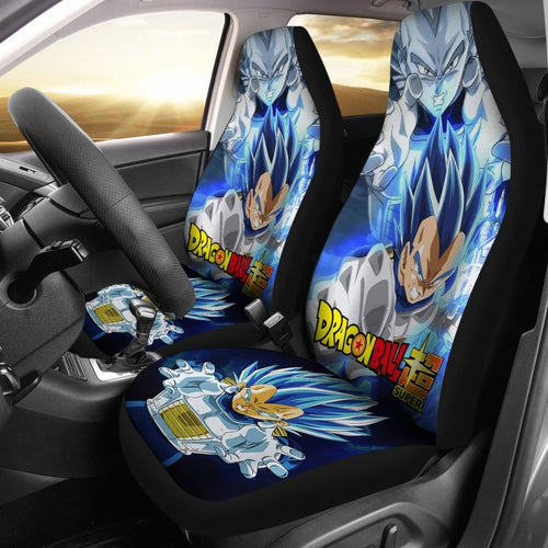 Vegeta Art Dragon Ball Car Seat Covers Manga Fan Gift Universal Fit 103530 - CarInspirations