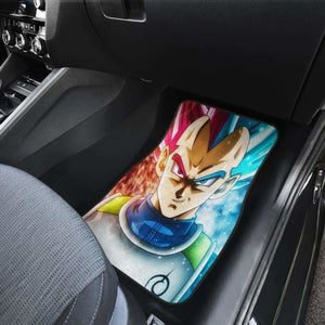 Vegeta Blue And God Saiyan Dragon Ball Car Floor Mats Universal Fit 051912 - CarInspirations