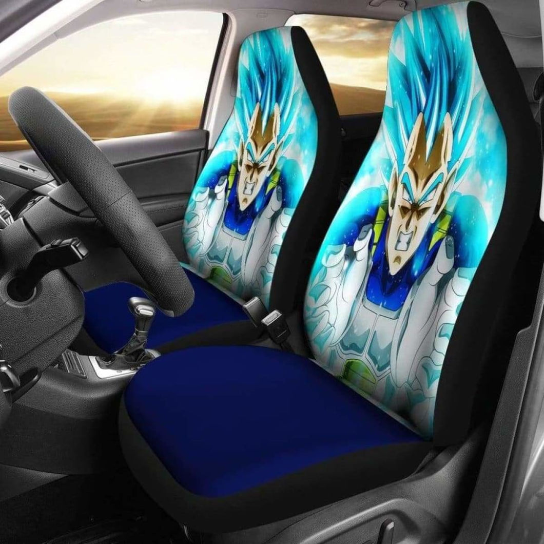 Vegeta Blue Car Seat Covers Universal Fit 051012 - CarInspirations