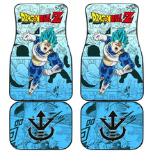 Load image into Gallery viewer, Vegeta Blue Dragon Ball Z Car Floor Mats Manga Mixed Anime Memes Universal Fit 175802 - CarInspirations