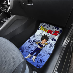Vegeta Characters Dragon Ball Z Car Floor Mats Manga Mixed Anime Universal Fit 175802 - CarInspirations