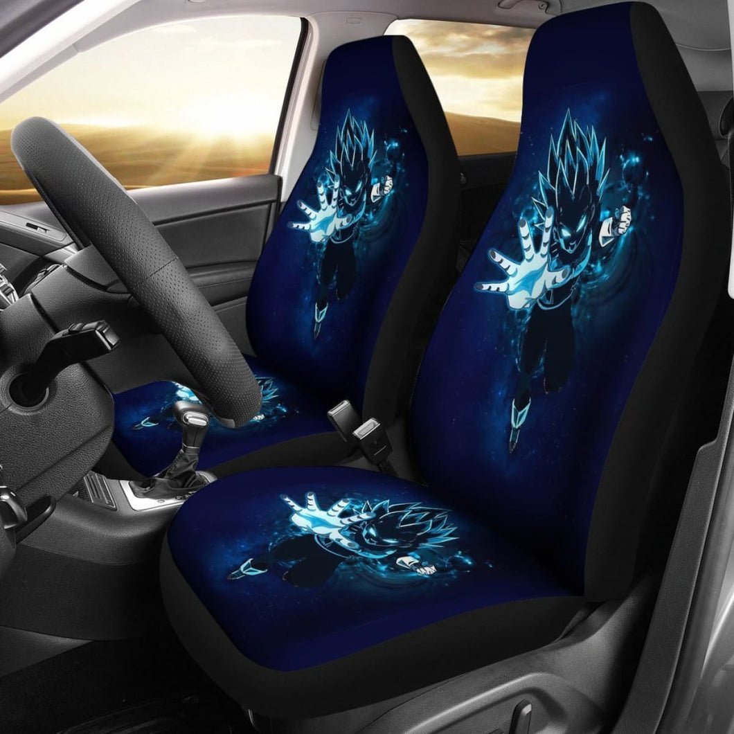 Vegeta Dragon Ball Power Hand Car Seat Covers Lt02 Universal Fit 225721 - CarInspirations