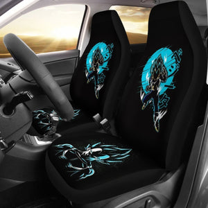 Vegeta Dragon Ball Z Blue Design Car Seat Covers Lt02 Universal Fit 225721 - CarInspirations
