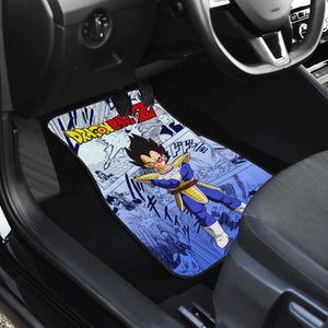 Vegeta Dragon Ball Z Car Floor Mats Manga Mixed Anime Nice Universal Fit 175802 - CarInspirations