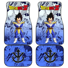 Load image into Gallery viewer, Vegeta Dragon Ball Z Car Floor Mats Manga Mixed Anime Nice Universal Fit 175802 - CarInspirations