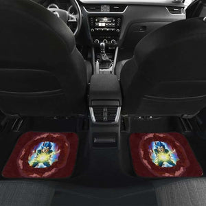 Vegeta Final Flash Dragon Ball Car Floor Mats Universal Fit 051912 - CarInspirations