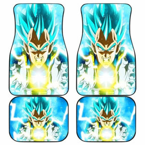 Vegeta Final Flash Dragon Ball Car Floor Mats Universal Fit 051912 - CarInspirations