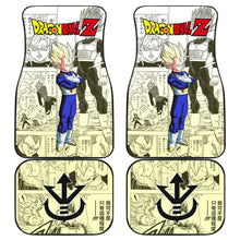 Load image into Gallery viewer, Vegeta Saiyan Dragon Ball Z Car Floor Mats Manga Mixed Anime Universal Fit 175802 - CarInspirations
