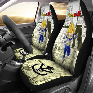 Vegeta Saiyan Dragon Ball Z Car Seat Covers Manga Mixed Anime Nice Universal Fit 194801 - CarInspirations