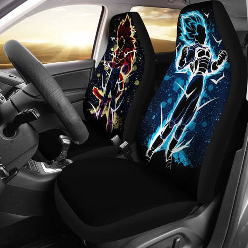 Vegeta Ssj 4 Vs Blue Car Seat Covers Universal Fit 051012 - CarInspirations