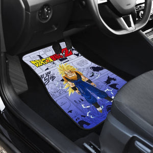Vegito Blue Yellow Hair Dragon Ball Z Car Floor Mats Manga Mixed Anime Universal Fit 175802 - CarInspirations