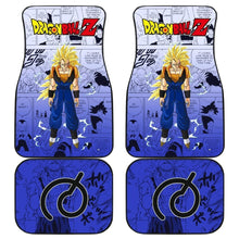 Load image into Gallery viewer, Vegito Blue Yellow Hair Dragon Ball Z Car Floor Mats Manga Mixed Anime Universal Fit 175802 - CarInspirations
