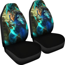 Load image into Gallery viewer, Vegito Power Best Anime 2020 Seat Covers Amazing Best Gift Ideas 2020 Universal Fit 090505 - CarInspirations