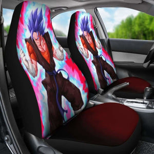 Vegito Ssj Blue Kaioken Car Seat Covers Universal Fit 051012 - CarInspirations
