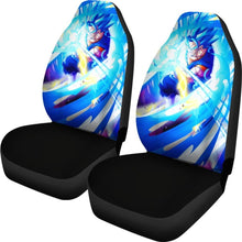 Load image into Gallery viewer, Vegito-Super-Saiyan-Blue-Dragon-Ball Best Anime 2020 Seat Covers Amazing Best Gift Ideas 2020 Universal Fit 090505 - CarInspirations