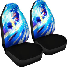 Load image into Gallery viewer, Vegito-Super-Saiyan-Blue-Dragon-Ball Best Anime 2020 Seat Covers Amazing Best Gift Ideas 2020 Universal Fit 090505 - CarInspirations