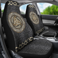 Load image into Gallery viewer, Viking - Triple Horns Of Odin Car Seat Covers Nn8 Universal Fit 215521 - CarInspirations