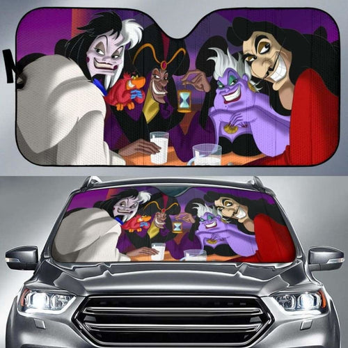 Villains Car Auto Sun Shades Universal Fit 051312 - CarInspirations