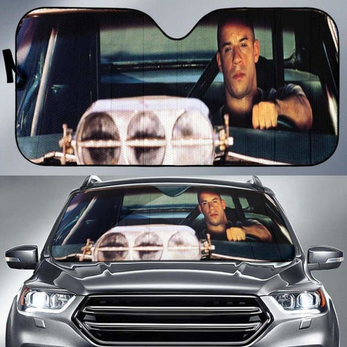 Vin Diesel Dominic Toretto Auto Sun Shade 918b Universal Fit - CarInspirations