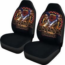 Load image into Gallery viewer, Wakanda Black Panther Car Seat Covers Universal Fit 051012 - CarInspirations