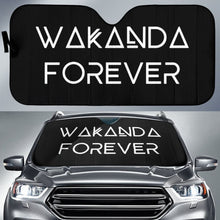 Load image into Gallery viewer, Wakanda Forever 2020 Auto Sun Shades amazing best gift ideas 2020 Universal Fit 174503 - CarInspirations