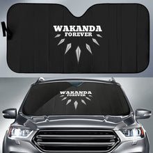 Load image into Gallery viewer, Wakanda Forever Auto Sun Shades amazing best gift ideas 2020 Universal Fit 174503 - CarInspirations