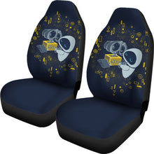 Load image into Gallery viewer, Wall-E Love Cute 2020 Seat Covers Amazing Best Gift Ideas 2020 Universal Fit 090505 - CarInspirations